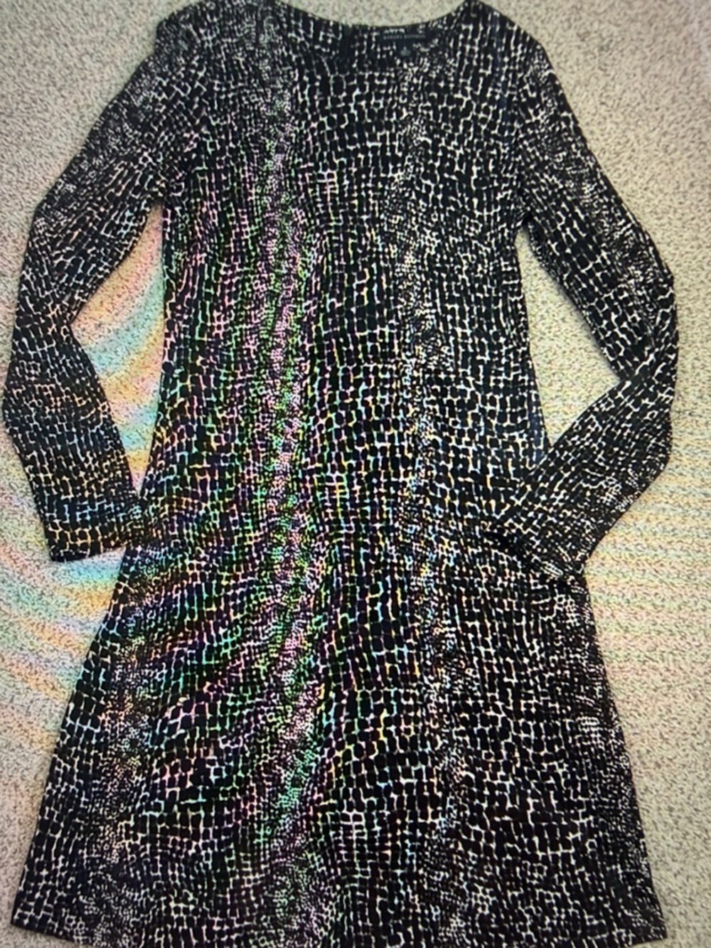Banana Republic Snake Print dress, 4